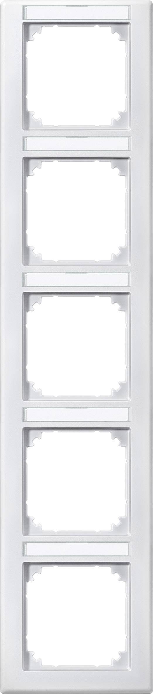 Merten Rahmen Abdeckung System M Polarweiß 474519 1St.