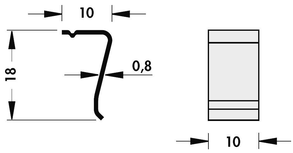 Fischer Elektronik 10101589 SK 482 100 SA + 4X THFU 2 Strangkühlkörper 3.25 K/W (L x B x H) 100 x 33 x 35mm TO-218, TO-220, TO-3P