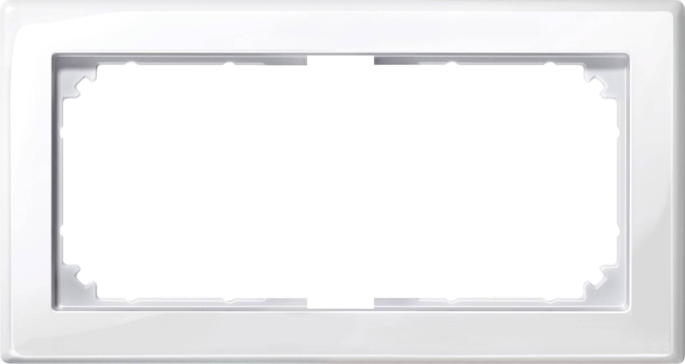 Merten Rahmen Abdeckung System M Polarweiß 478819 1 St.