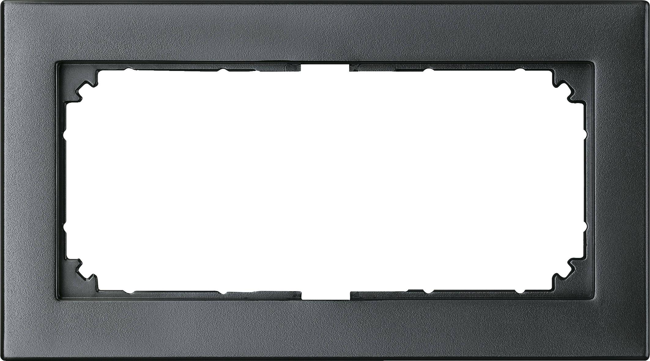 Merten Rahmen Abdeckung System M Anthrazit 488814 1St.