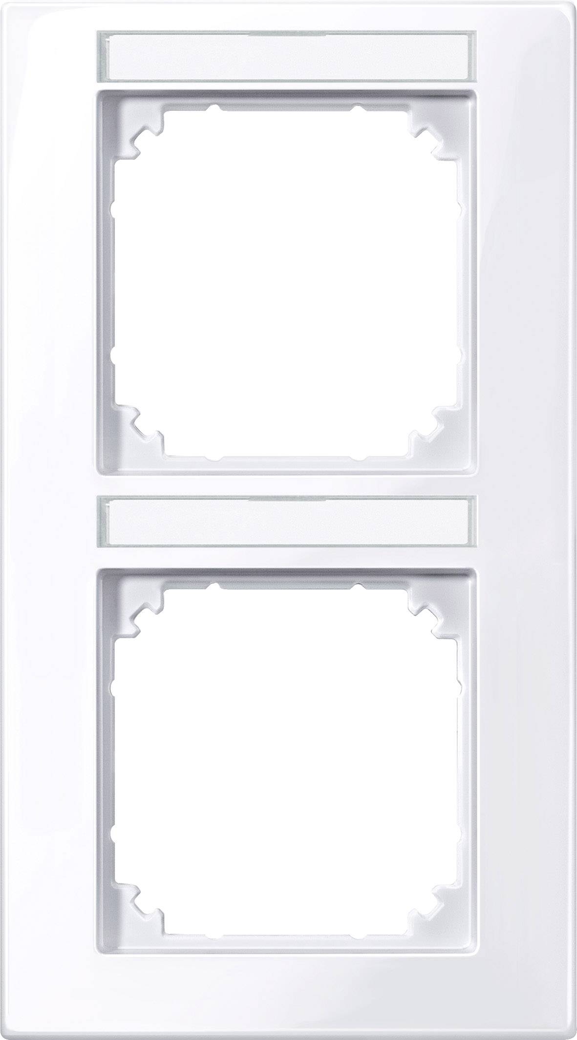 Merten Rahmen Abdeckung System M Weiß 513225 1St.