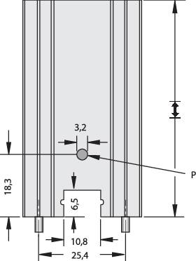 Fischer Elektronik 10093378 SK 104 25,4 STC-220 + THF 104 Strangkühlkörper 14 K/W (L x B x H) 34.9 x 25.4 x 12.7 mm TO-220