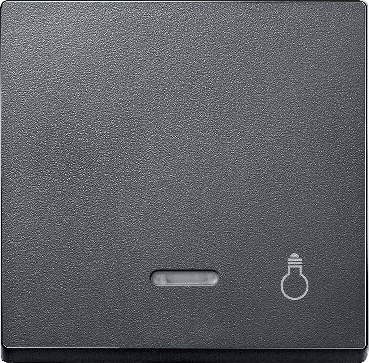 Merten Abdeckung Wechselschalter System M Anthrazit 430914 1St.