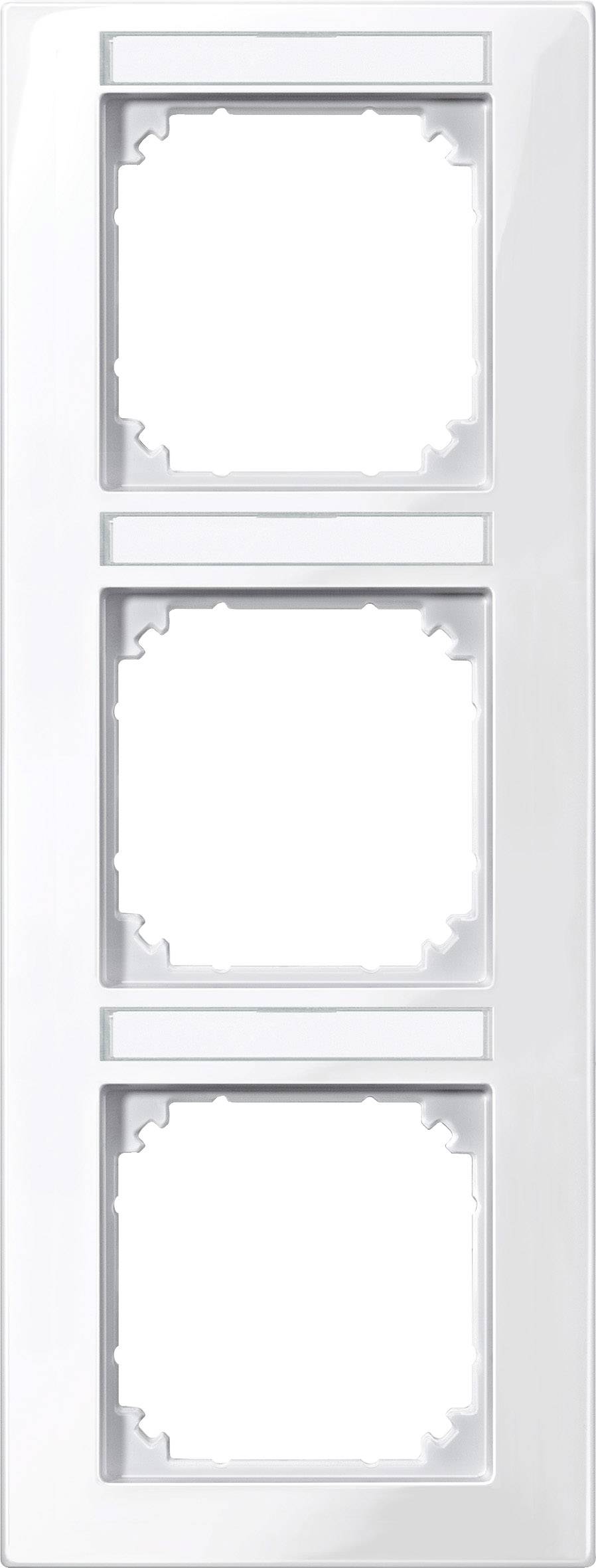 Merten Rahmen Abdeckung System M Polarweiß 513319 1St.