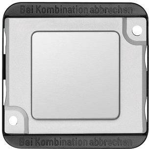 Merten Abdeckung Panzer Silber (matt) 392360 1 St.