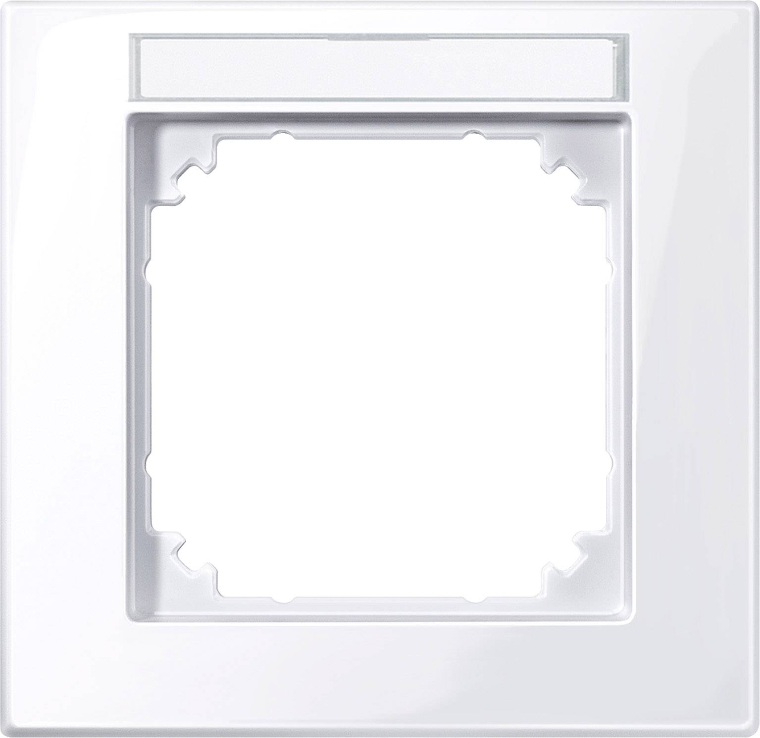Merten Rahmen Abdeckung System M Weiß 514125 1St.