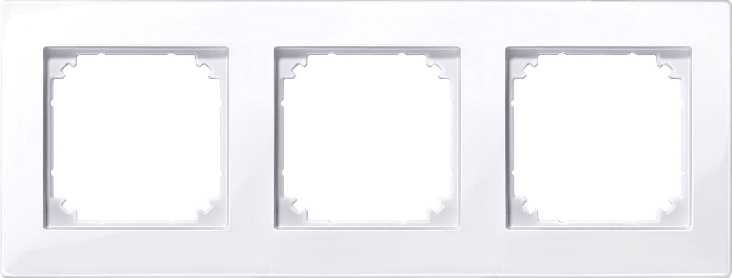 Merten Abdeckung System M Weiß 503325 1St.