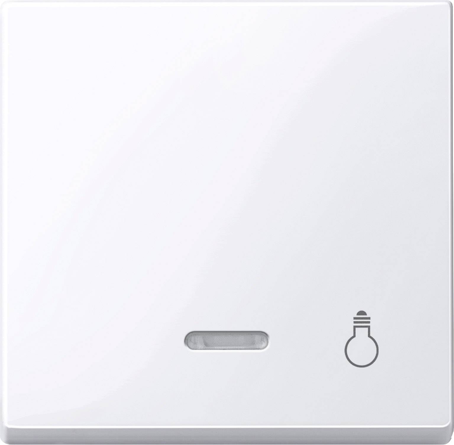 Merten Abdeckung Wechselschalter System M Weiß 435925 1St.