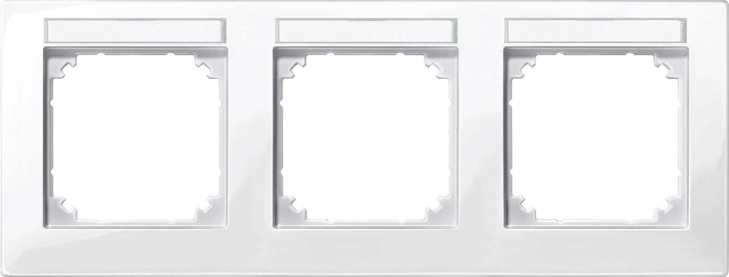 Merten Rahmen Abdeckung System M Polarweiß 514319 1 St.