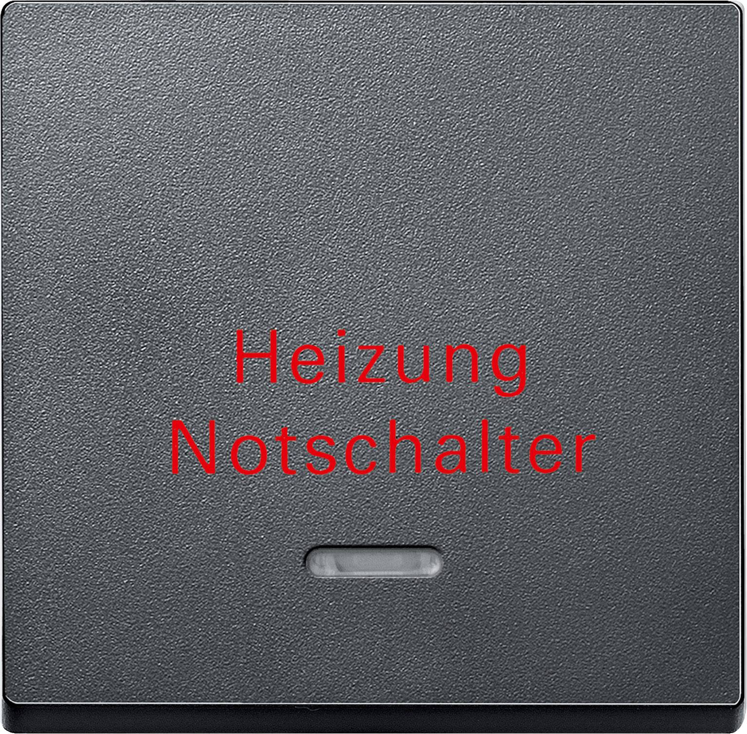 Merten Abdeckung Wechselschalter System M Anthrazit 431814 1St.