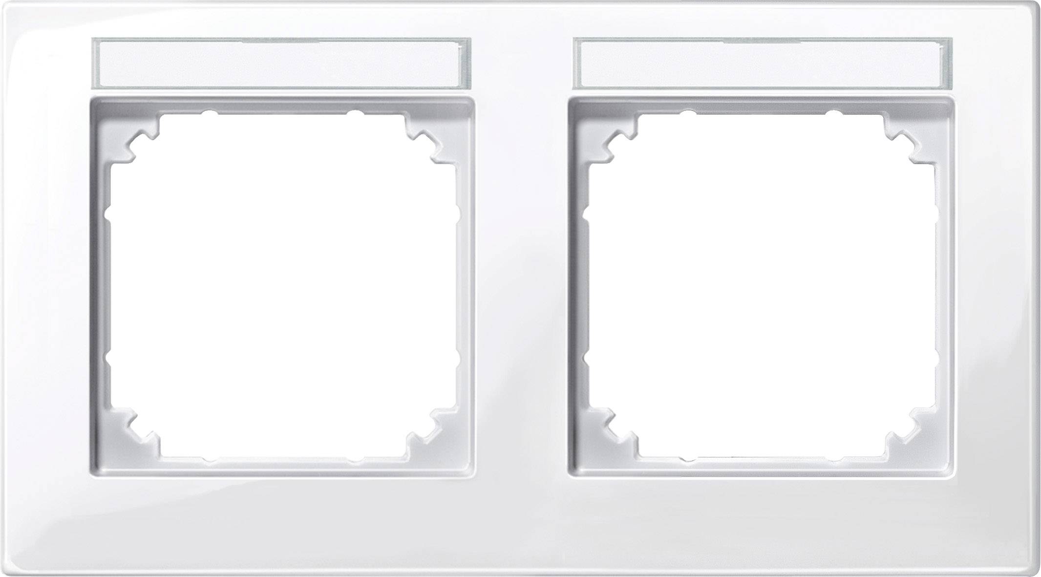 Merten Rahmen Abdeckung System M Polarweiß 514219 1 St.