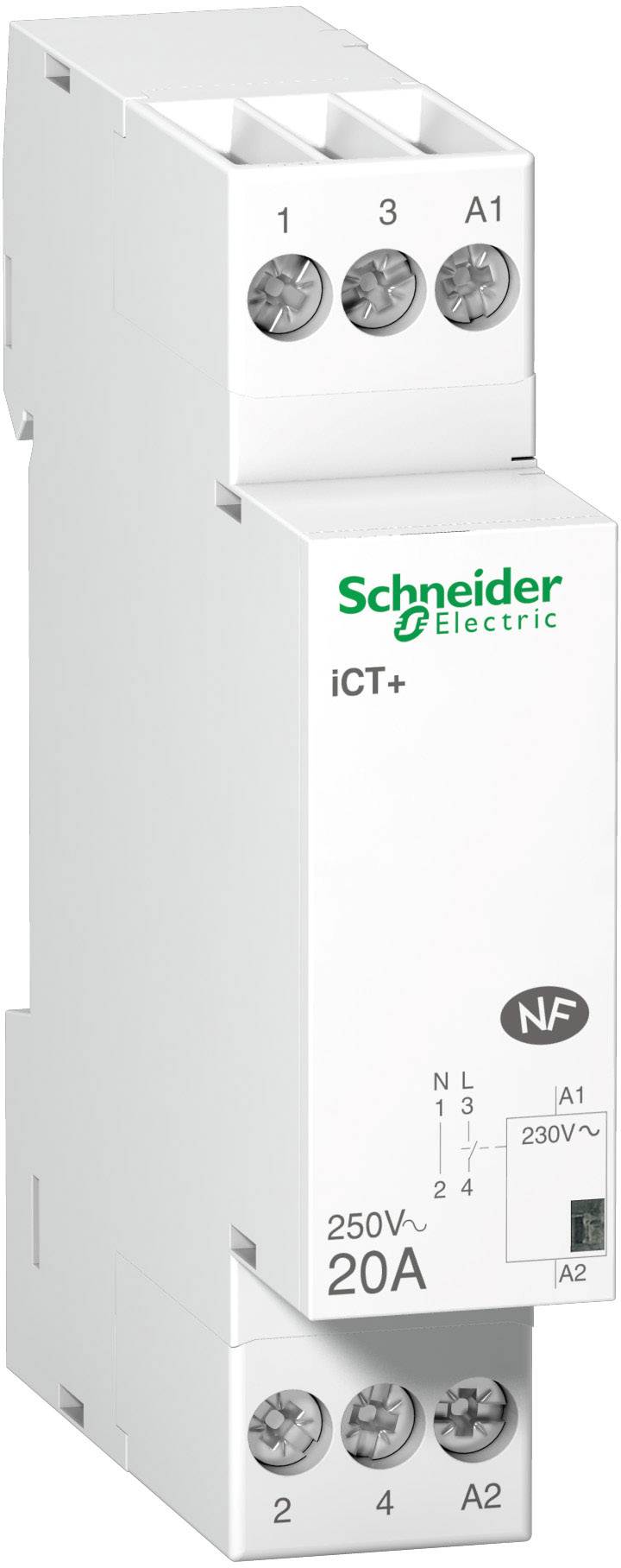Schneider Electric A9C15030 Schütz 1 Schließer 3.6kW 250 V/AC 20A 1St.