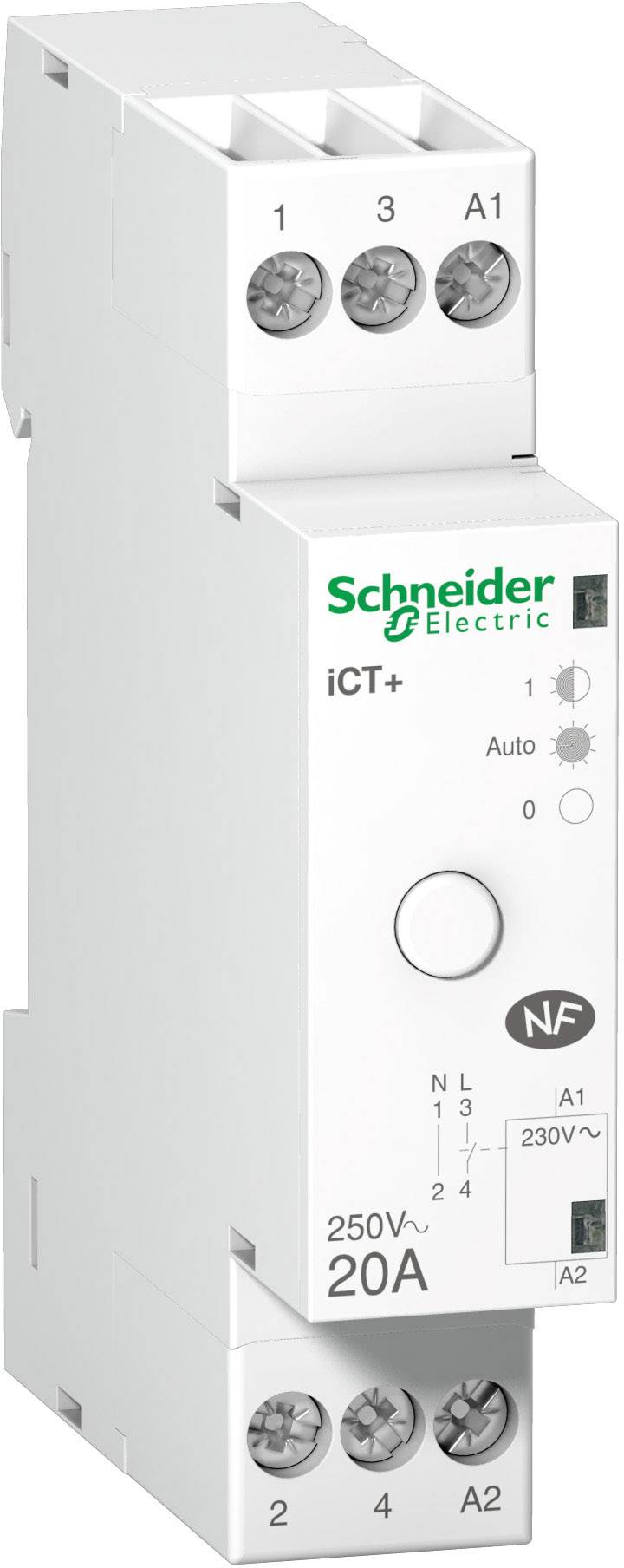 Schneider Electric A9C15031 Schütz 1 Schließer 3.6kW 250 V/AC 20A 1St.