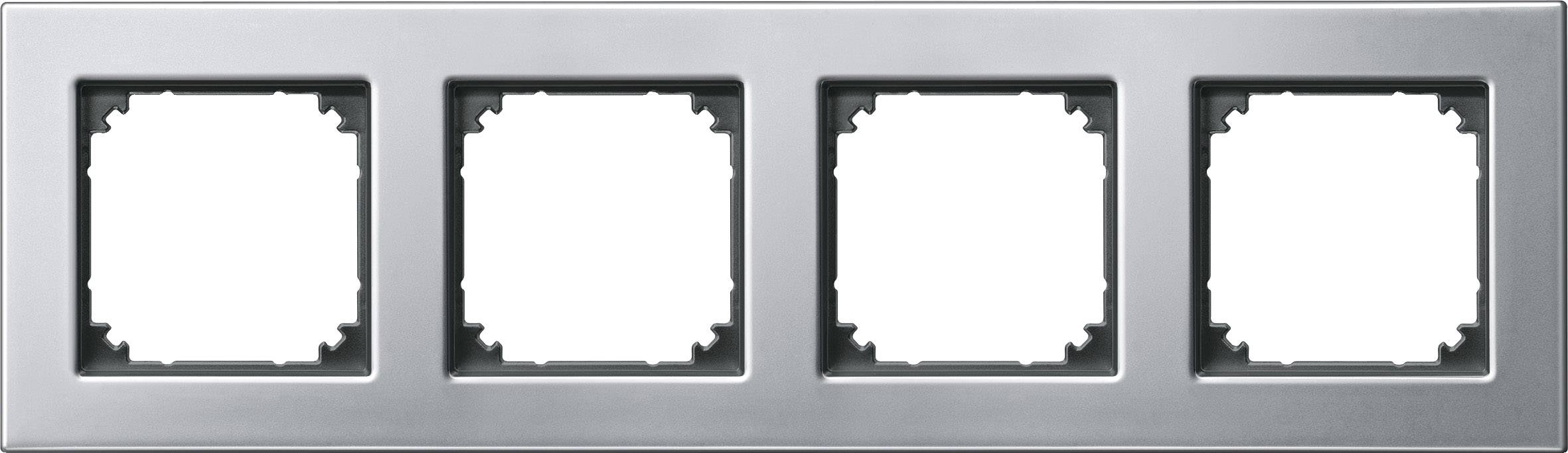 Merten Rahmen Abdeckung System M Platin 475460 1 St.