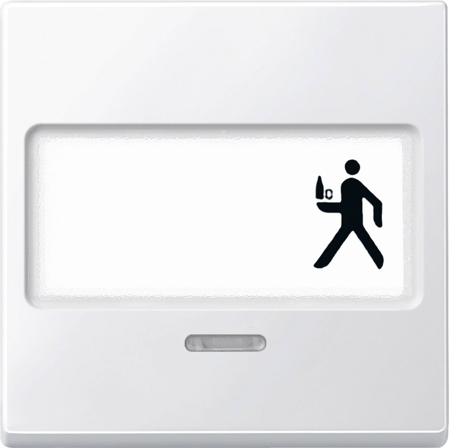 Merten Abdeckung Wechselschalter System M Polarweiß 434619 1St.