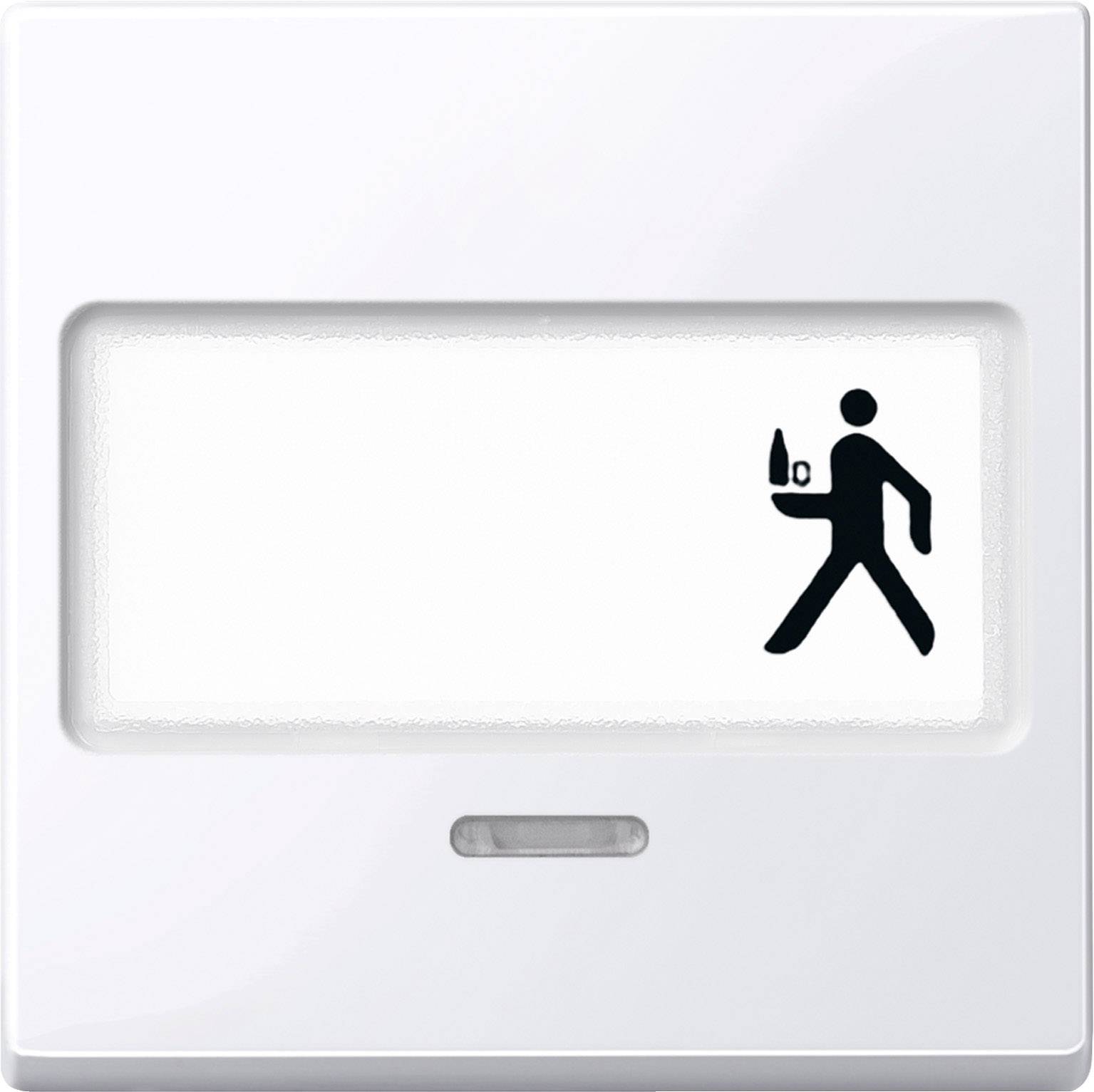 Merten Abdeckung Wechselschalter System M Weiß 434725 1St.