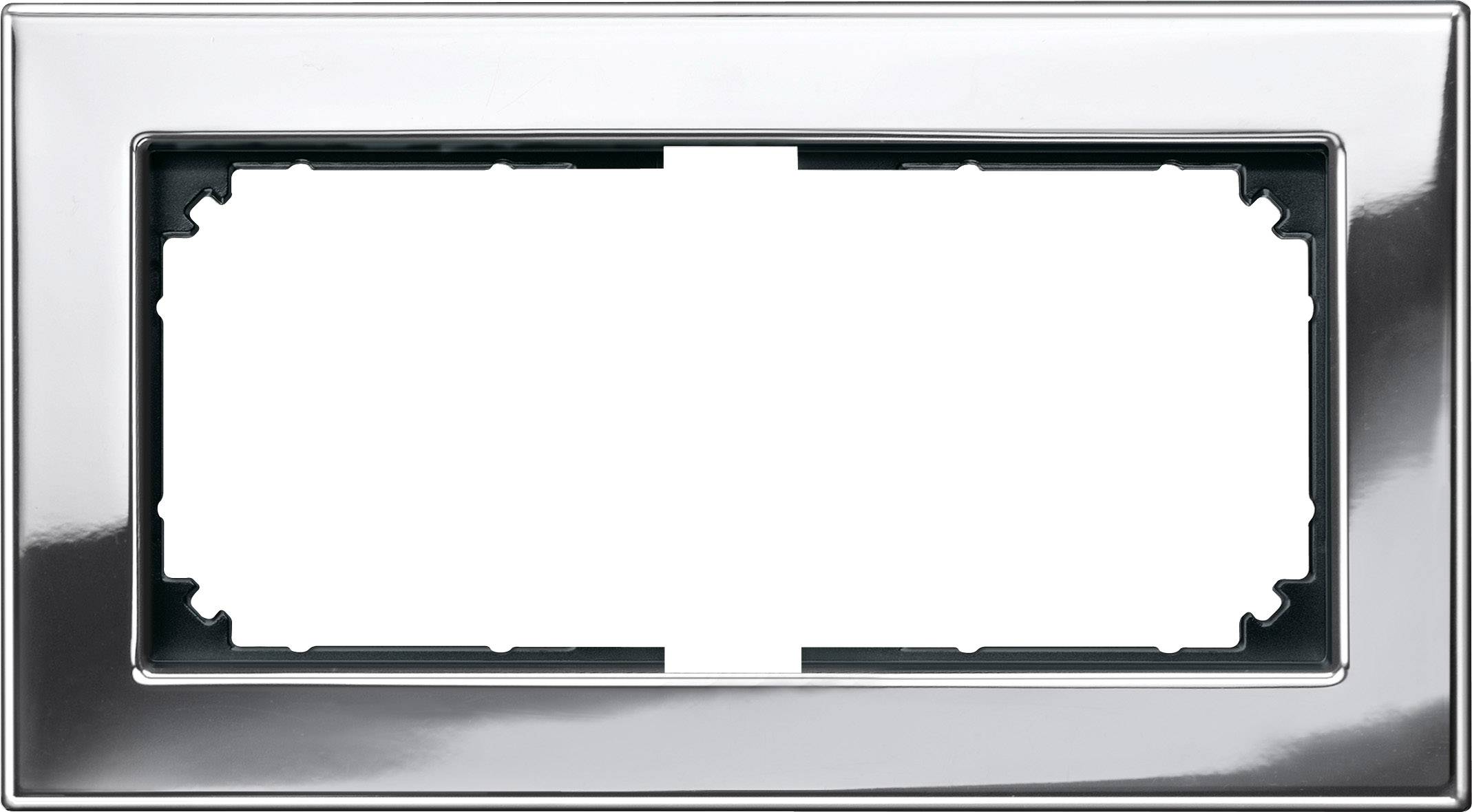 Merten Rahmen Abdeckung System M Chrom 475839 1St.