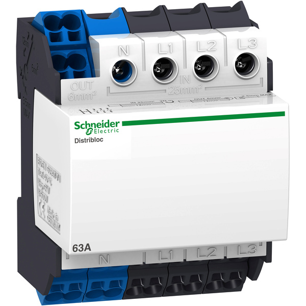 Schneider Electric 04040 Verteilerklemme 63A 440 V/AC