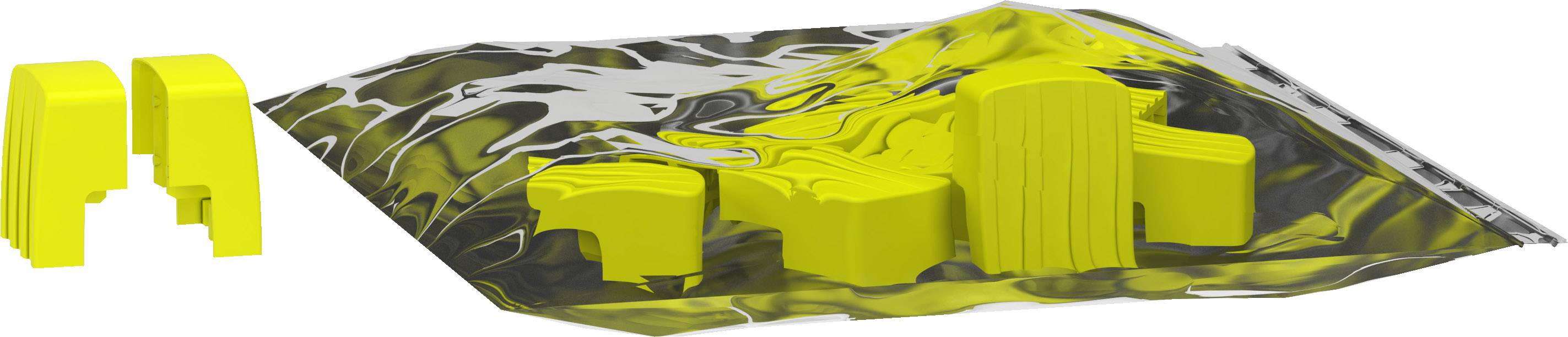 Schneider Electric A9XPE310 A9XPE310 Endkappe Gelb 10St.