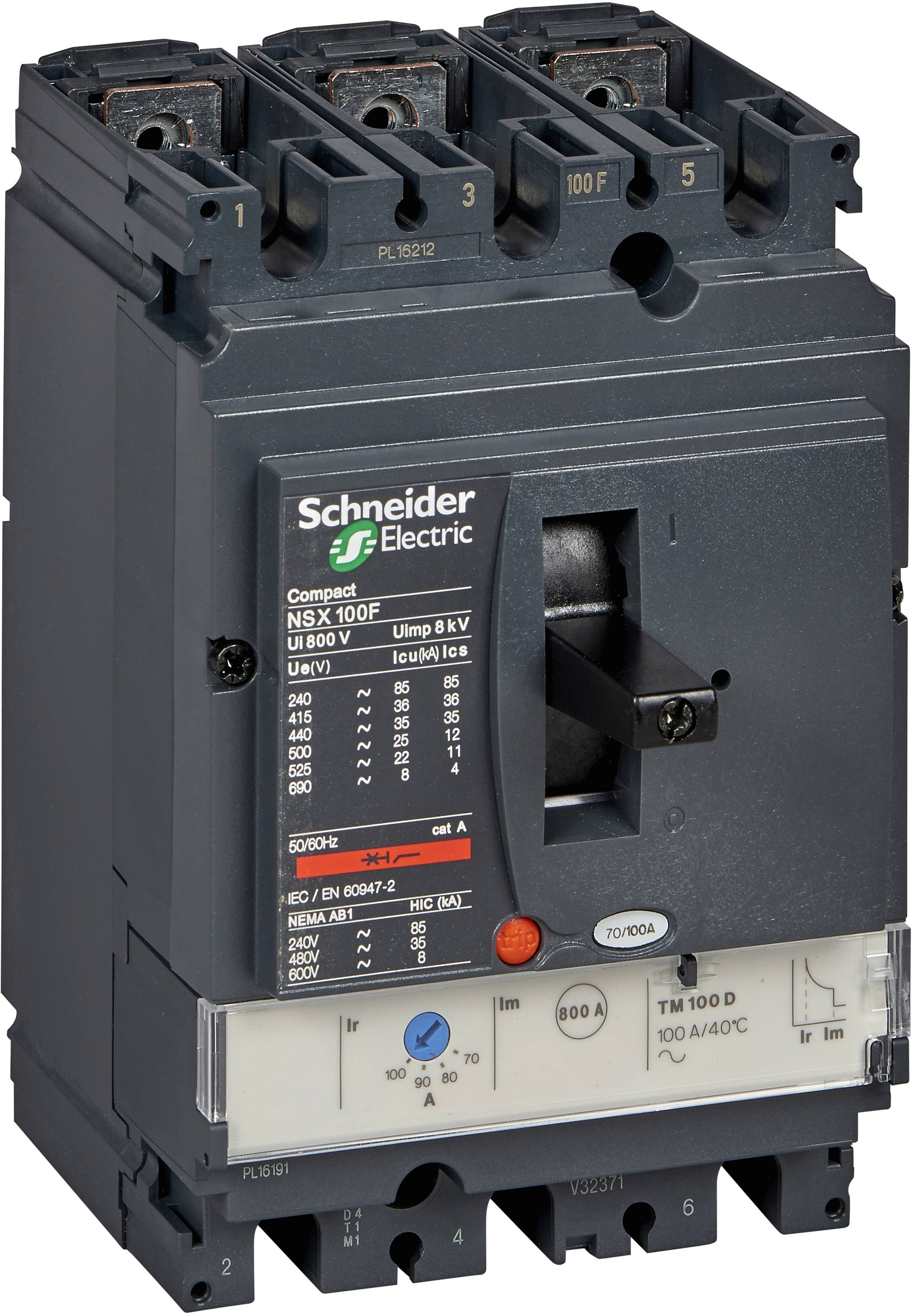 Schneider Electric LV429633 Leistungsschalter 1 St. Schaltspannung (max.): 690 V/AC (B x H x T) 105 x 161 x 86 mm