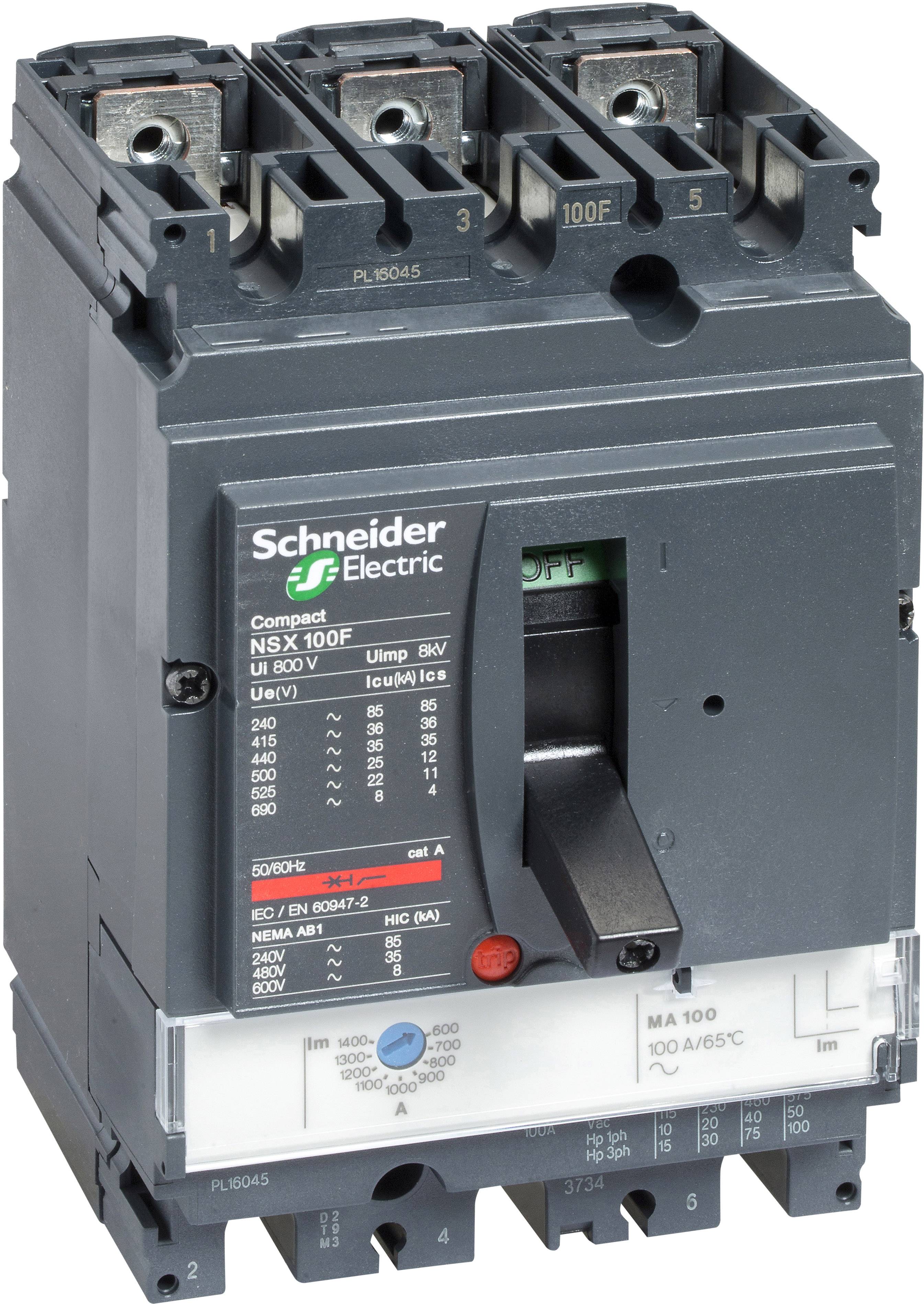 Schneider Electric LV429752 1 St. (L x B x H) 86 x 105 x 161 mm