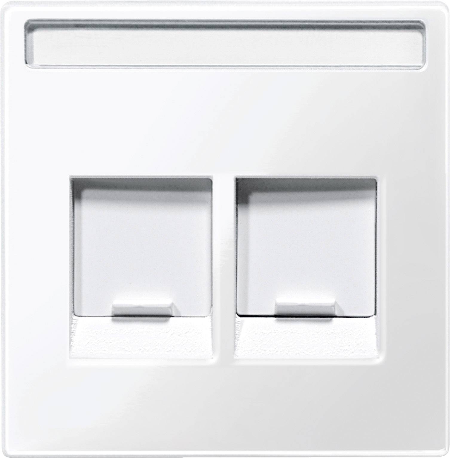 Merten Abdeckung System M Polarweiß MEG4574-0319 1 St.