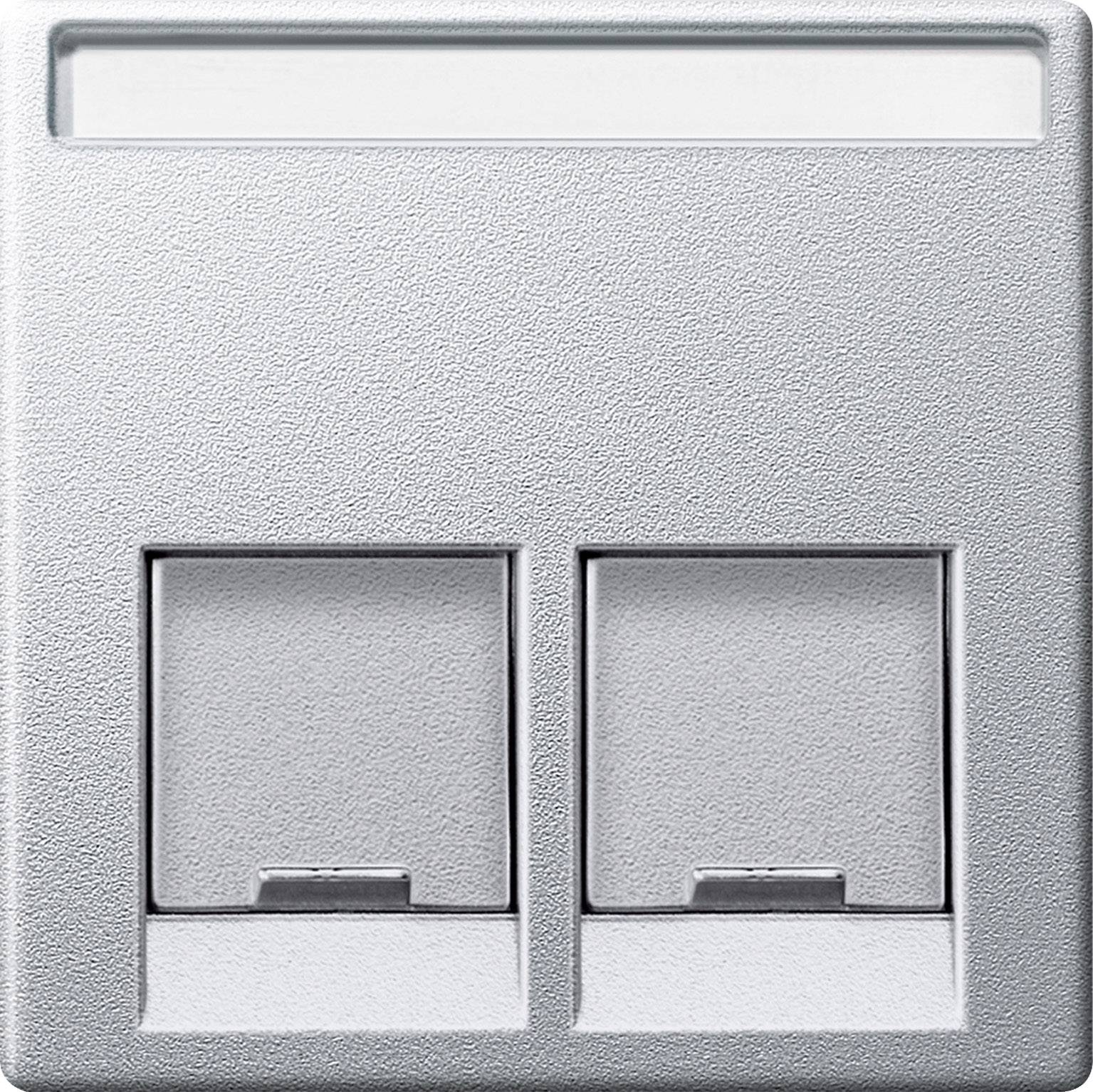 Merten Abdeckung System M Aluminium MEG4574-0460 1St.