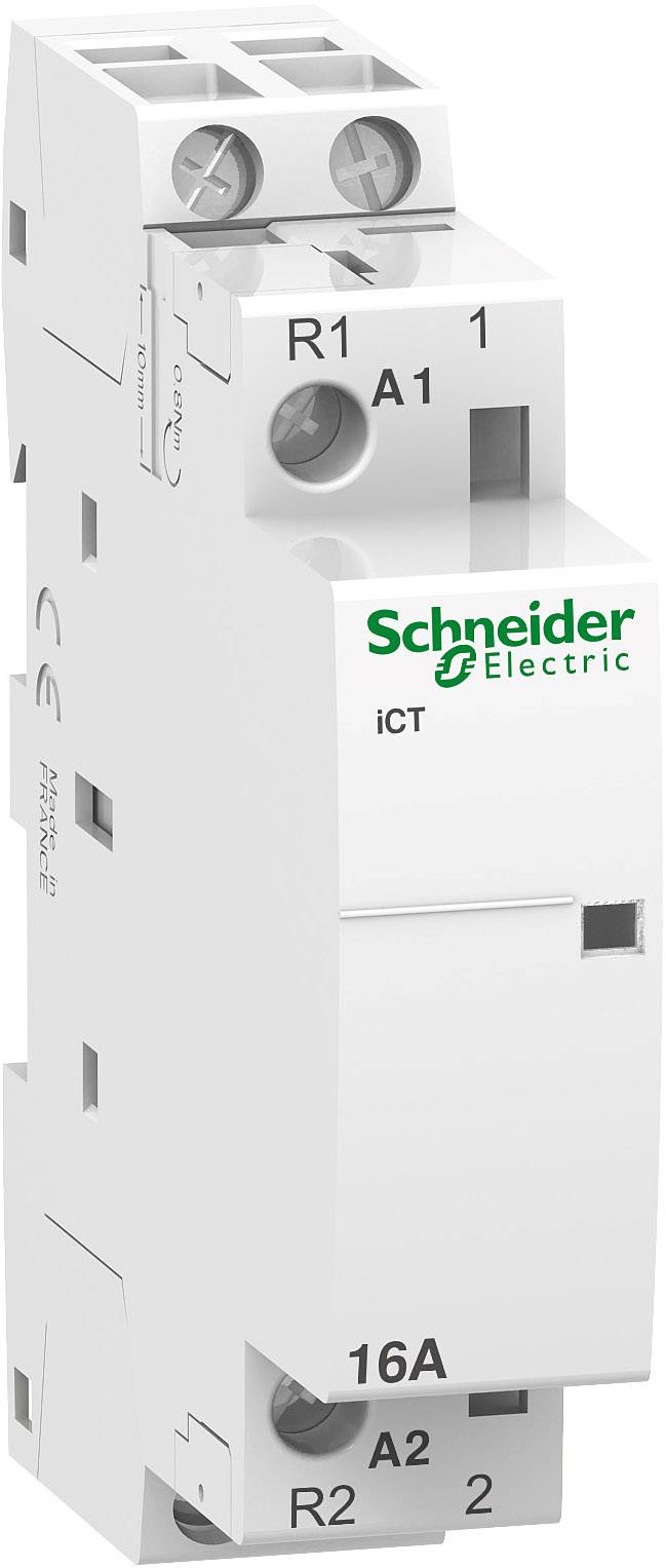 Schneider Electric A9C22615 Installationsschütz 1 Schließer, 1 Öffner 0.9W 250 V/AC 16A 1St.