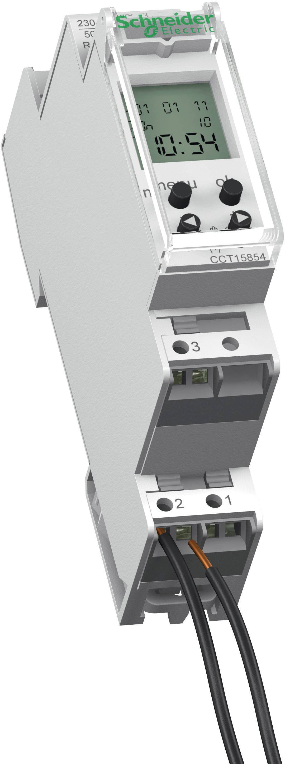 Schneider Electric CCT15854 Hutschienen-Zeitschaltuhr digital 230V