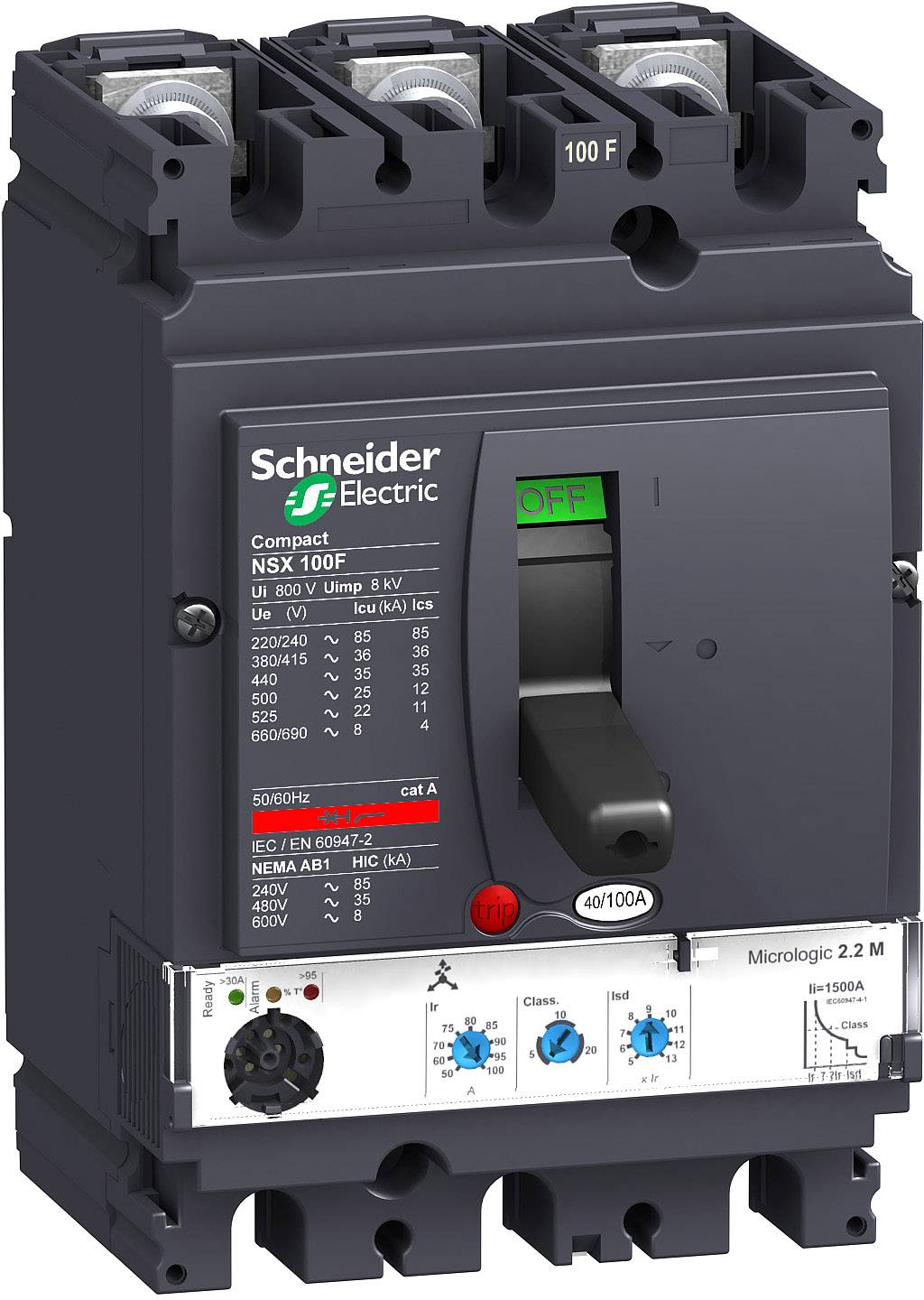 Schneider Electric LV429827 Leistungsschalter 1 St. (L x B x H) 86 x 105 x 161 mm