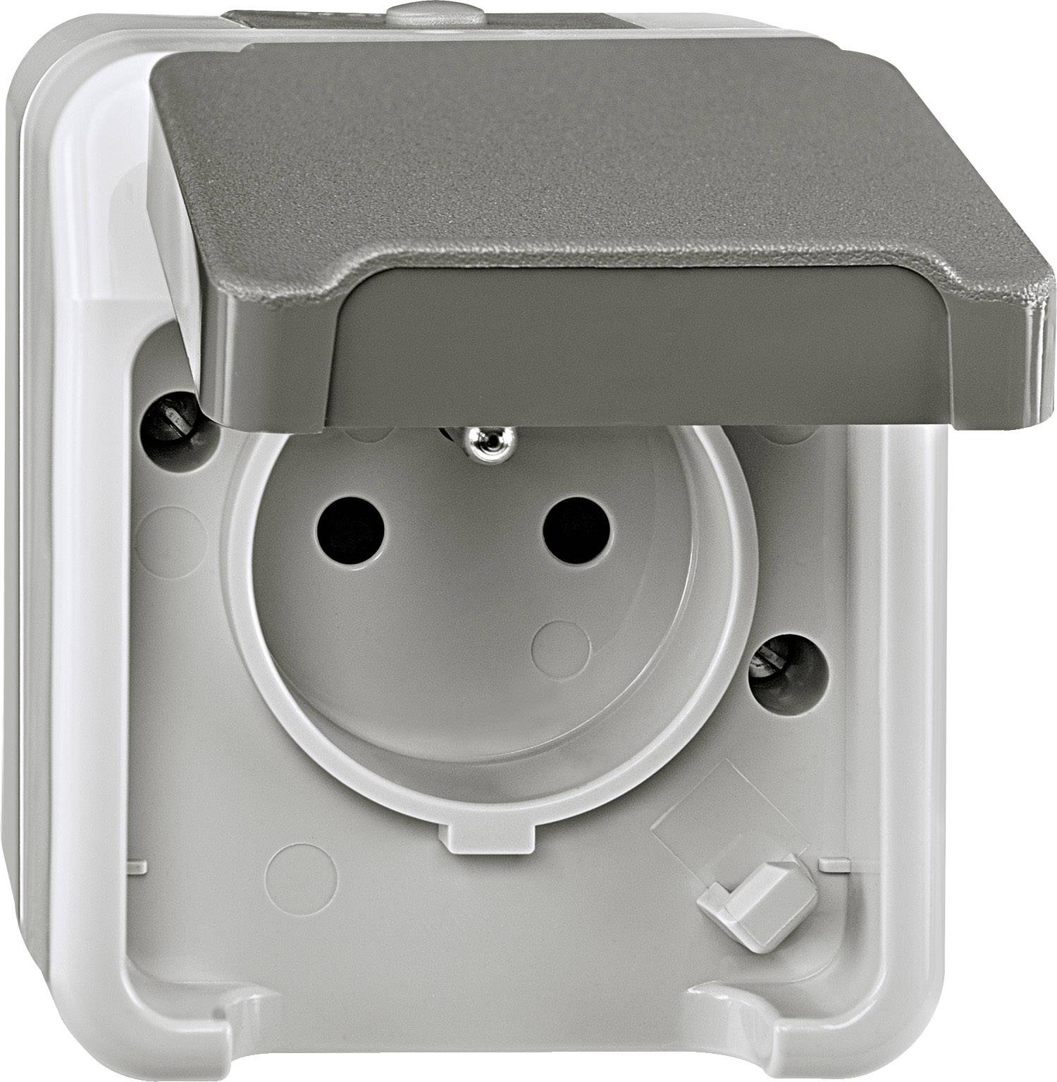 Merten Steckdose AQUASTAR Lichtgrau MEG2500-8029 1St.