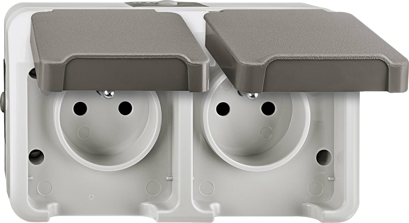 Merten Steckdose AQUASTAR Lichtgrau MEG2520-8029 1St.