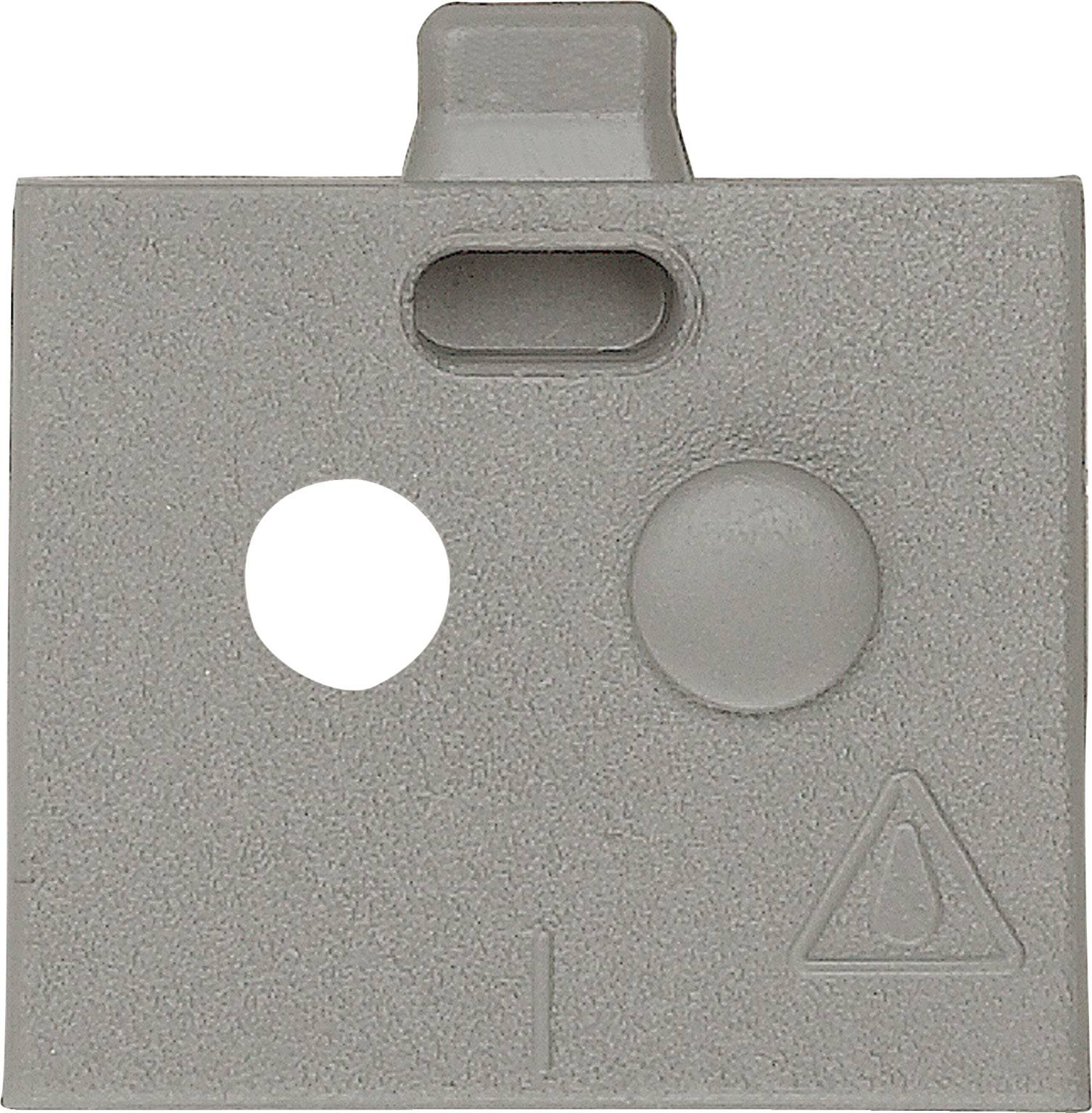 Merten Lichtgrau MEG3961-8029 10St.