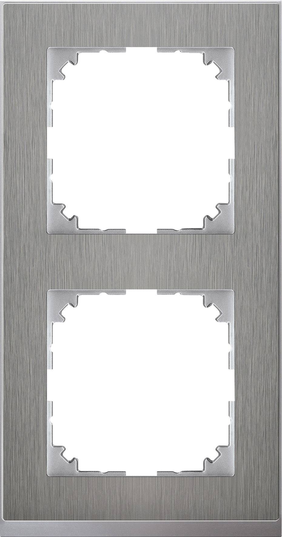 Merten Rahmen Abdeckung System M Edelstahl MEG4020-3646 1 St.