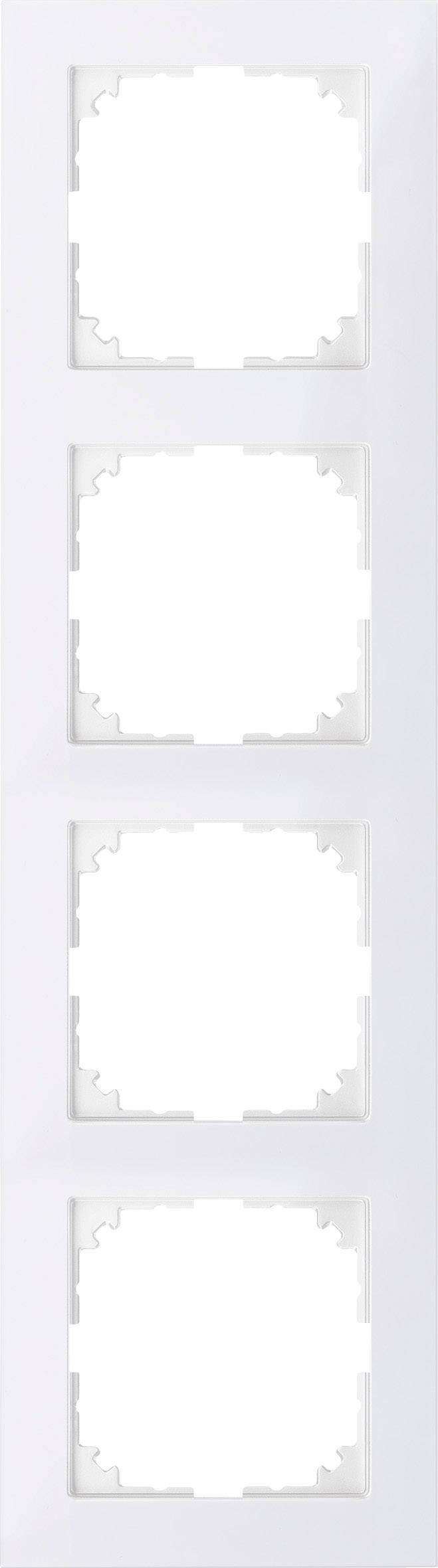 Merten Rahmen Abdeckung System M Polarweiß MEG4040-3619 1 St.