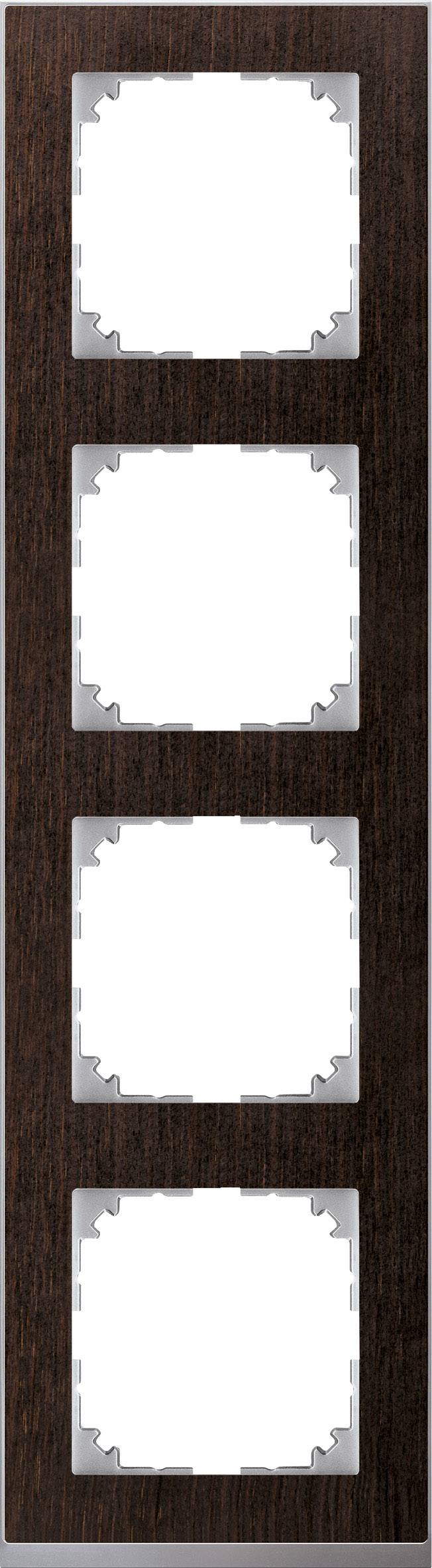 Merten Rahmen Abdeckung System M Wenge MEG4040-3671 1St.