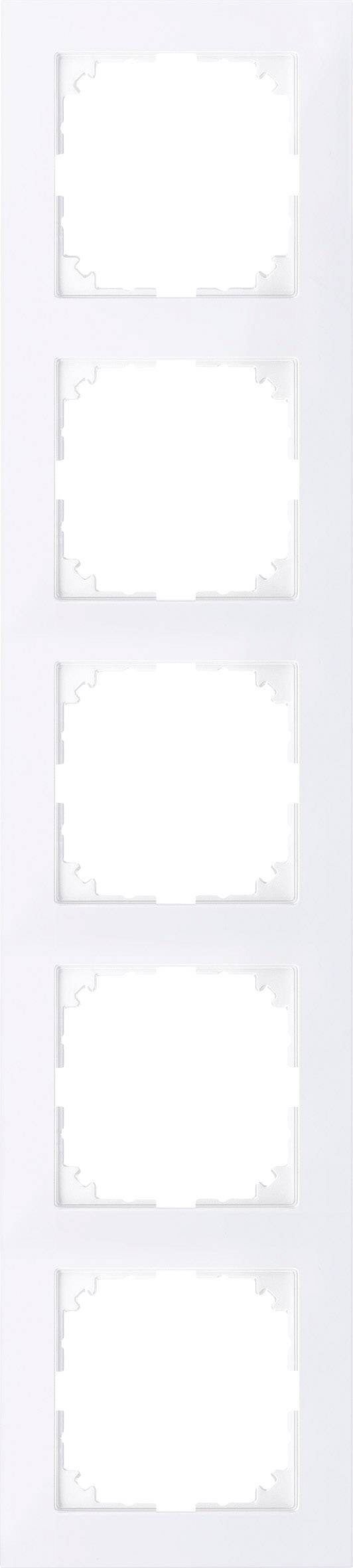 Merten Rahmen Abdeckung System M Weiß MEG4050-3625 1 St.