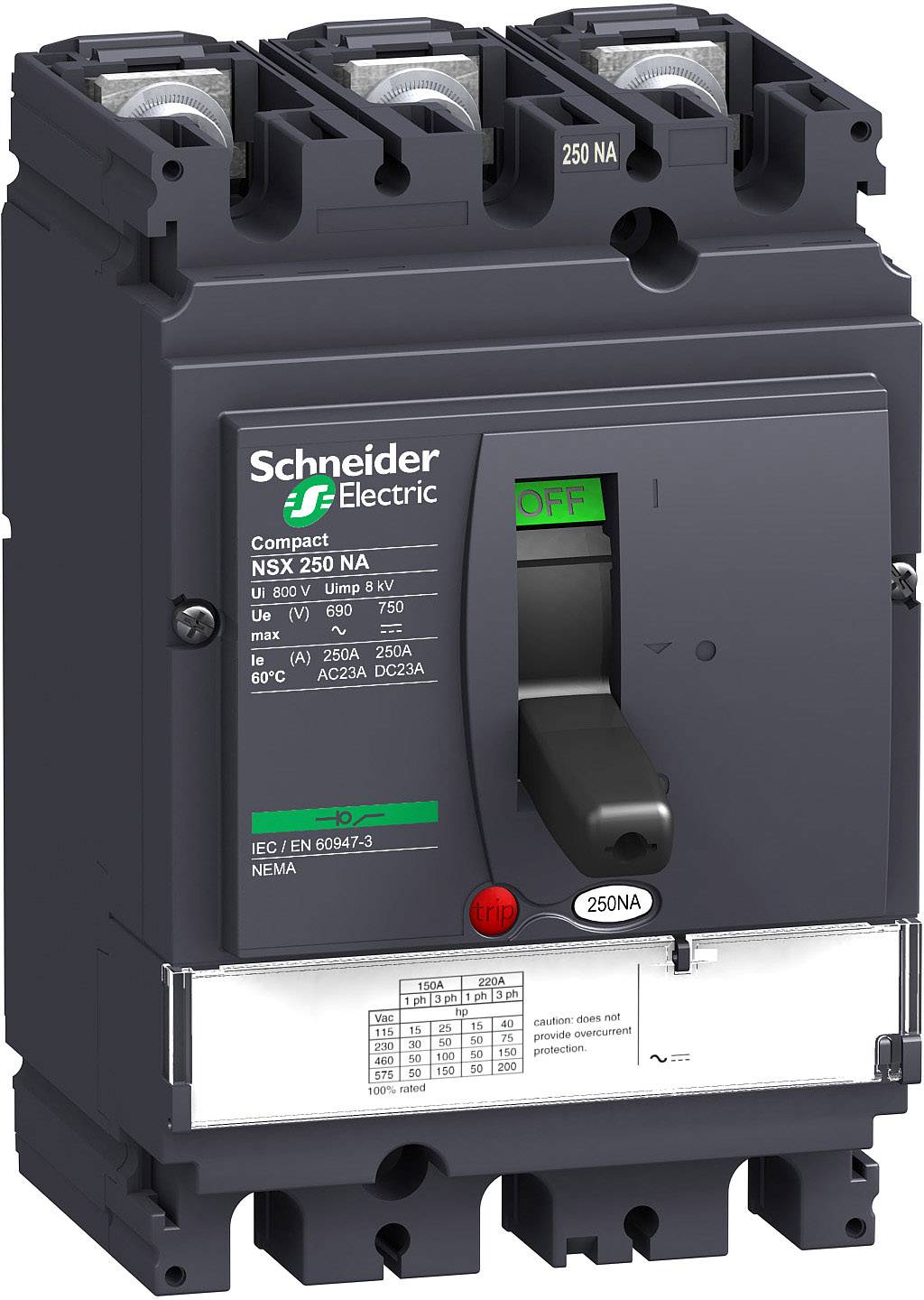Schneider Electric LV431629 Lasttrennschalter 250 A 690 V/AC 1 St.