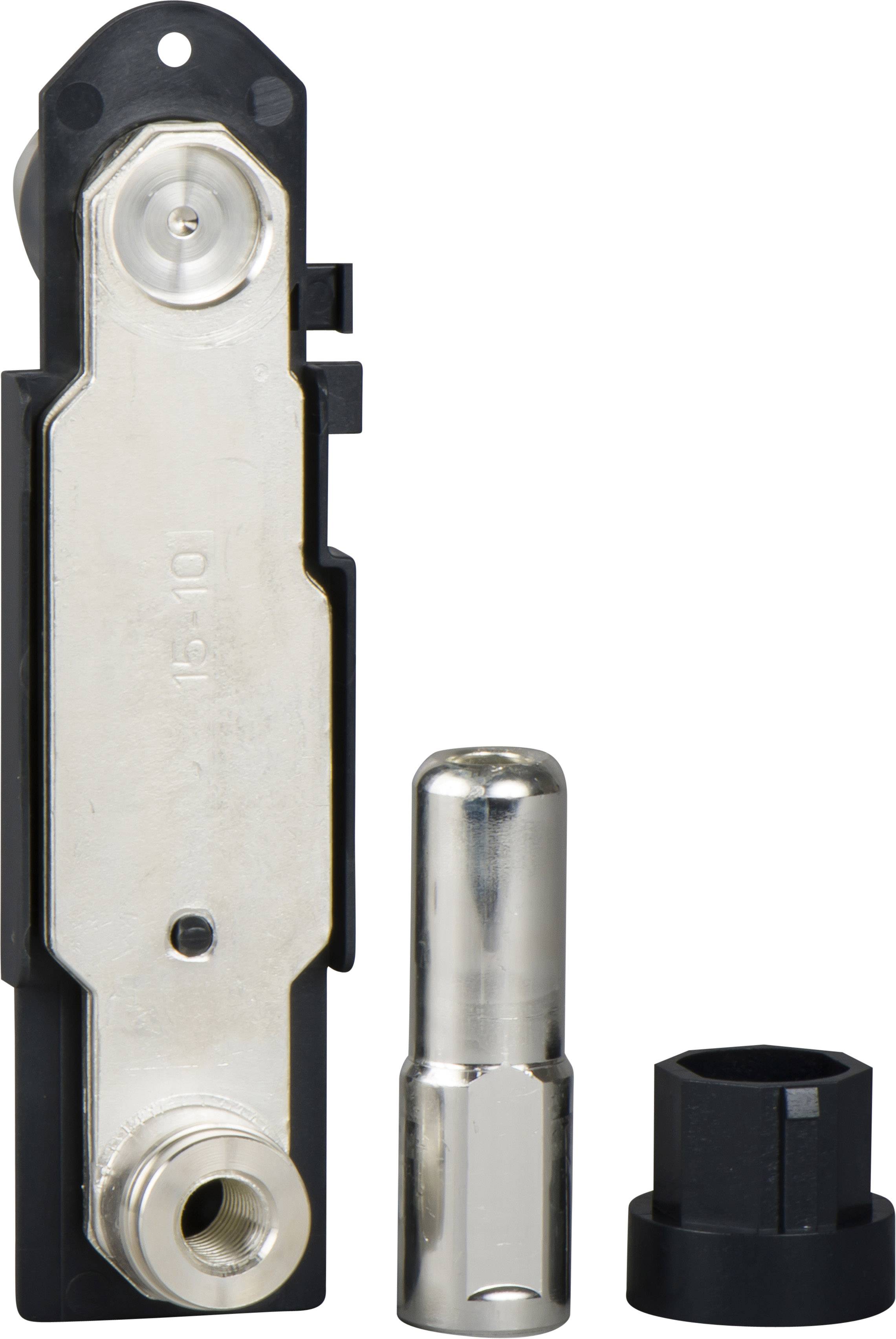 Metallisches Ersatzteilset für eine industrielle Anwendung, bestehend aus einer Metall- und einer Kunststoffkomponente.