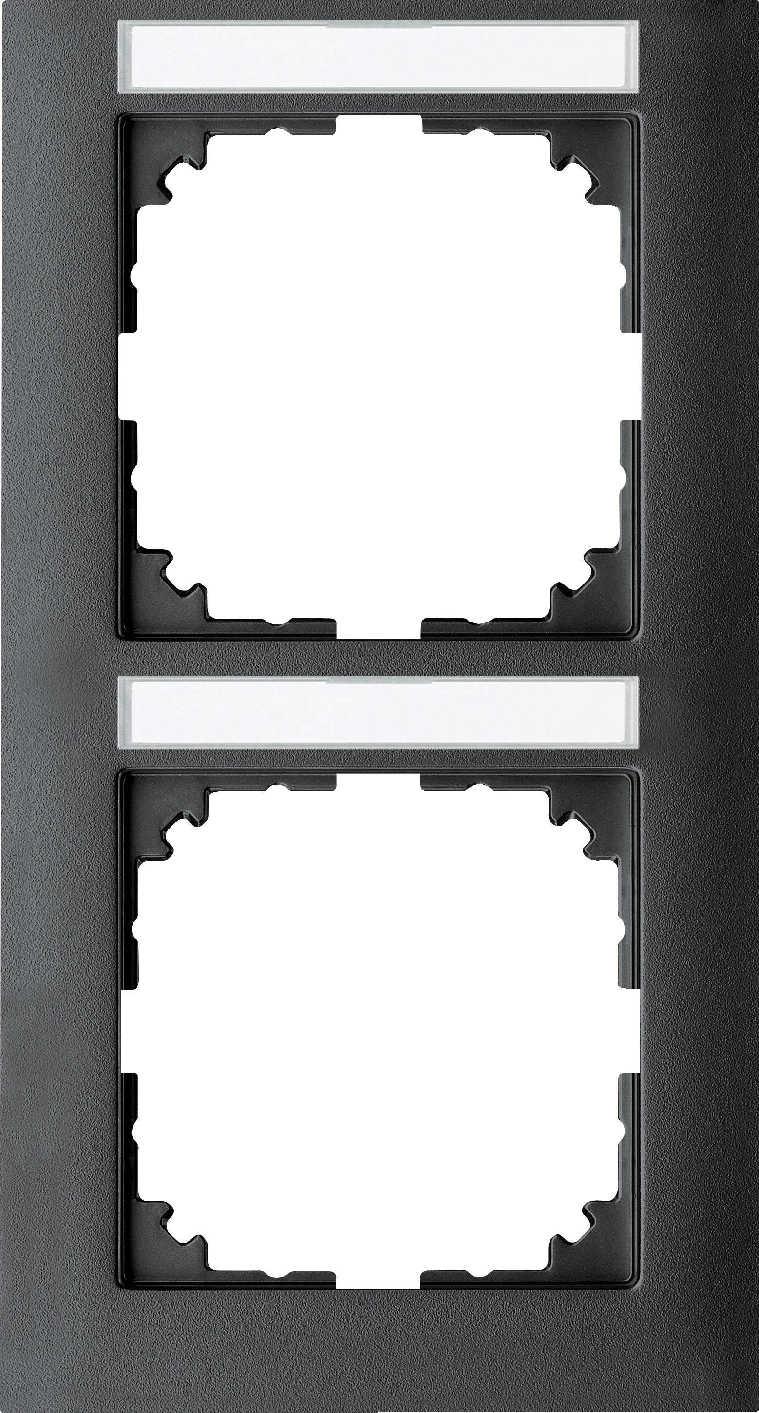 Merten Rahmen Abdeckung System M Anthrazit MEG4022-3614 1St.