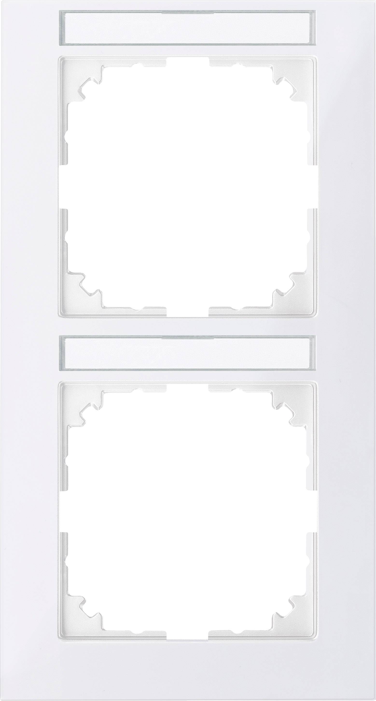 Merten Rahmen Abdeckung System M Polarweiß MEG4022-3619 1St.