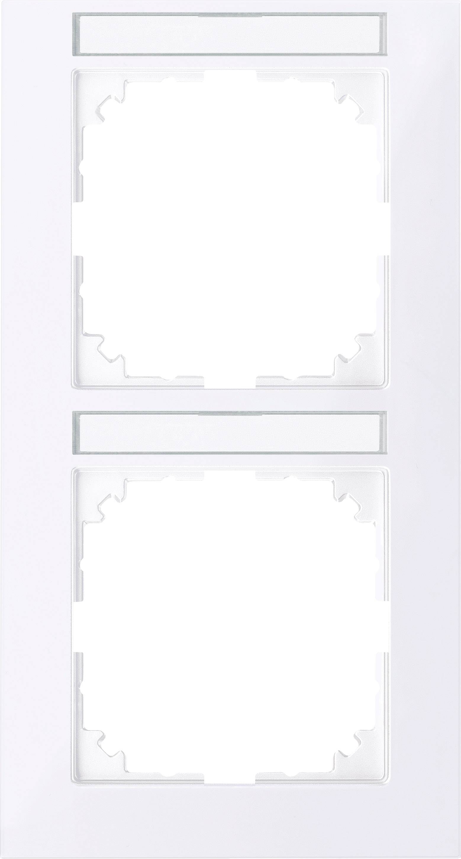 Merten Rahmen Abdeckung System M Weiß MEG4022-3625 1St.