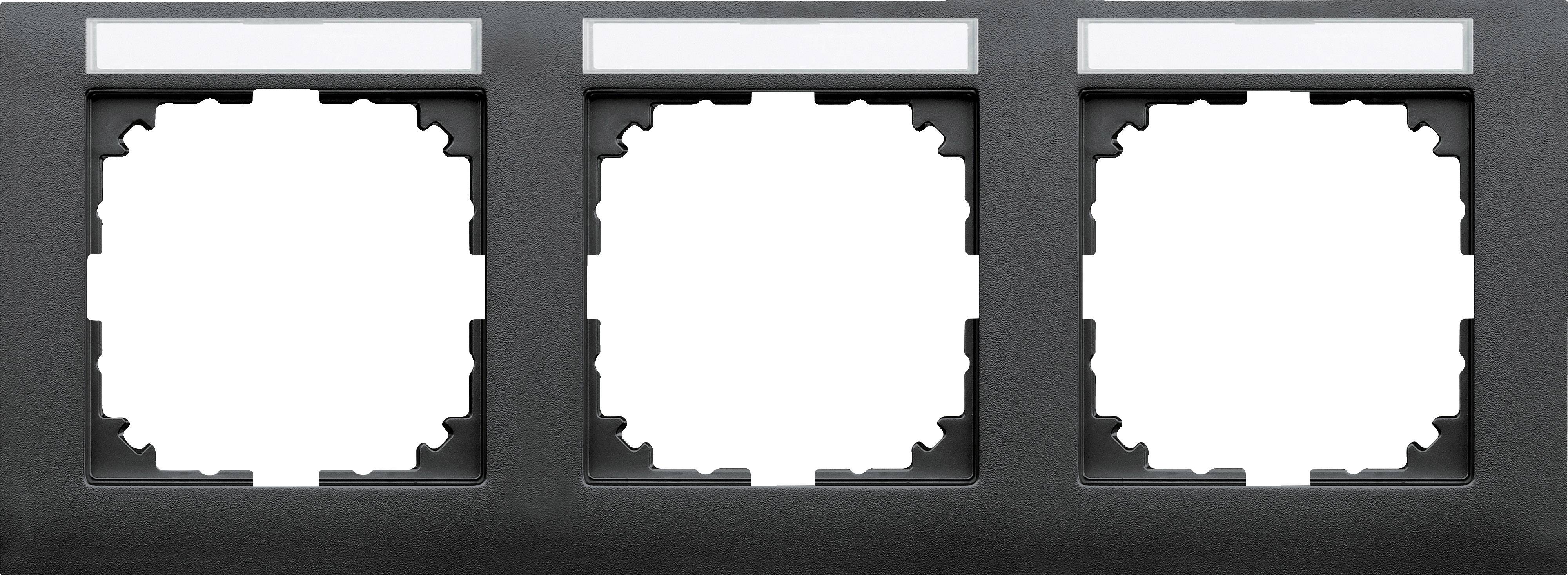 Merten Rahmen Abdeckung System M Anthrazit MEG4031-3614 1St.