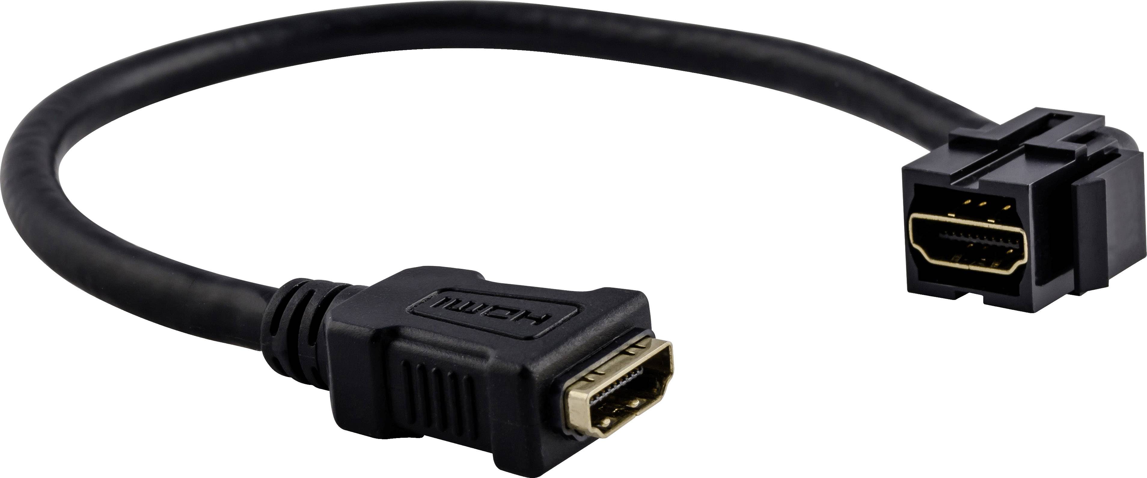 Merten Einsatz HDMI Schwarz MEG4583-0002 1St.