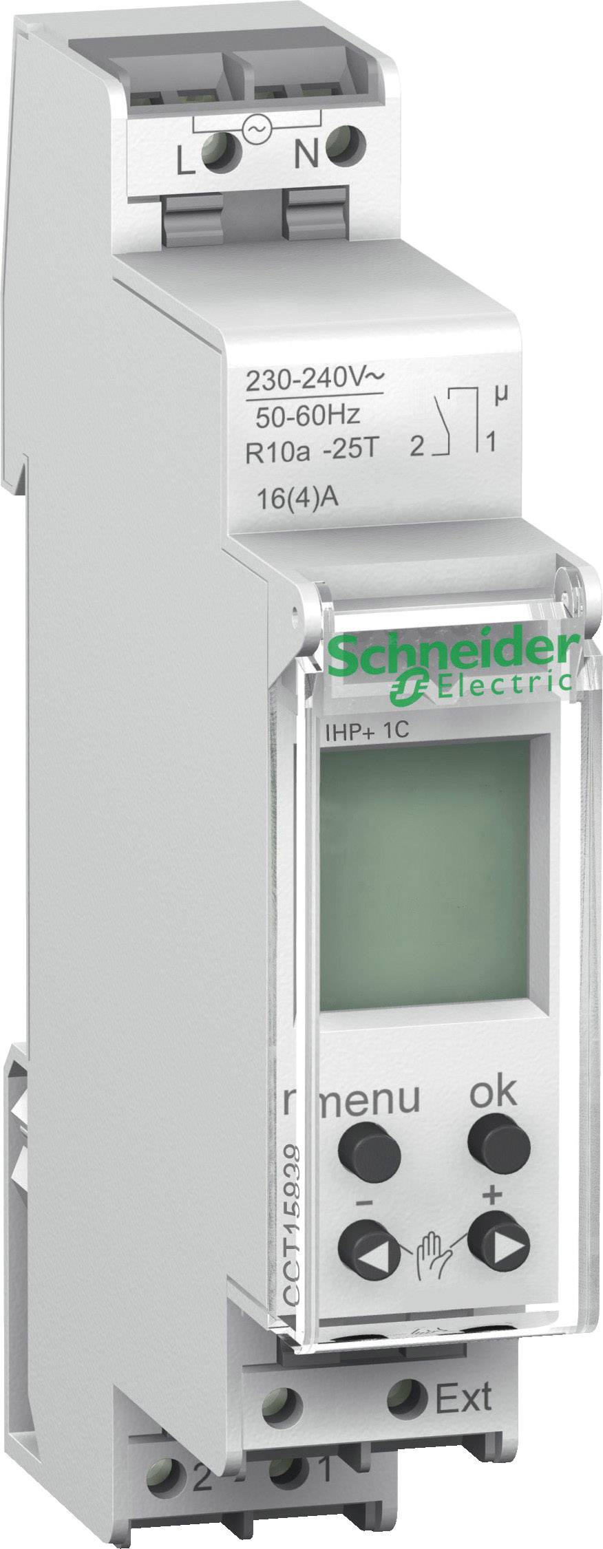 Schneider Electric CCT15838 Hutschienen-Zeitschaltuhr digital 230V