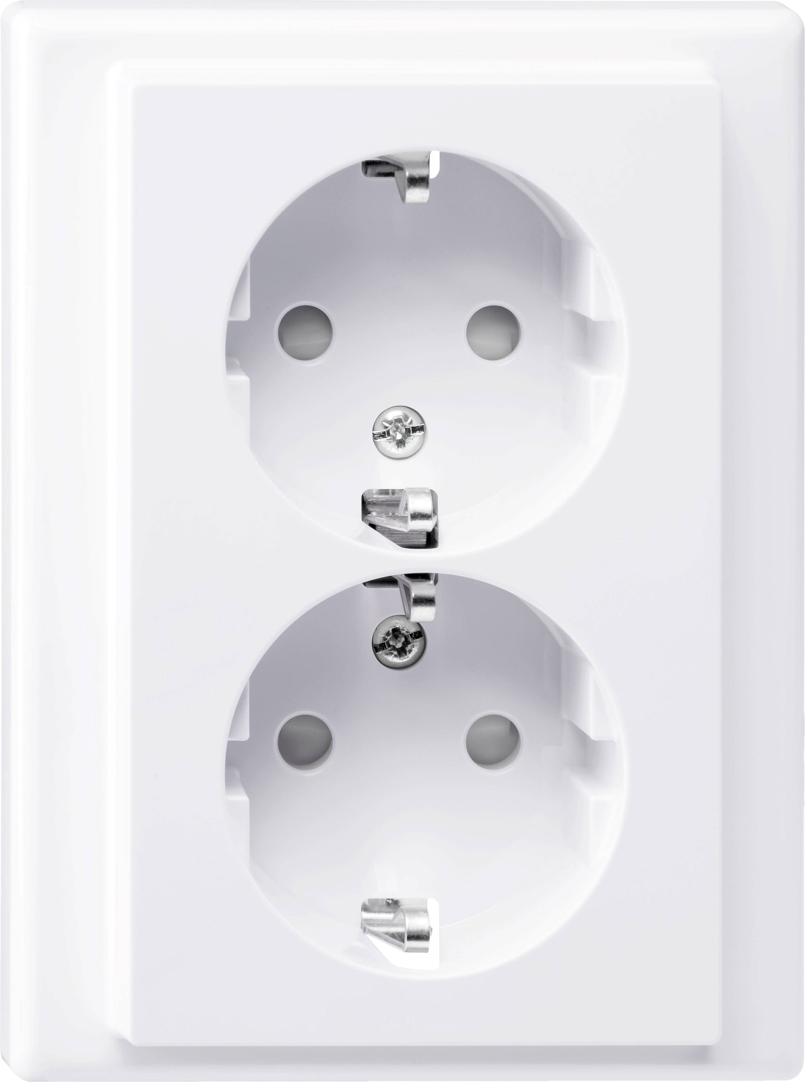 Merten Steckdose System M Weiß MEG2420-1425 1St.