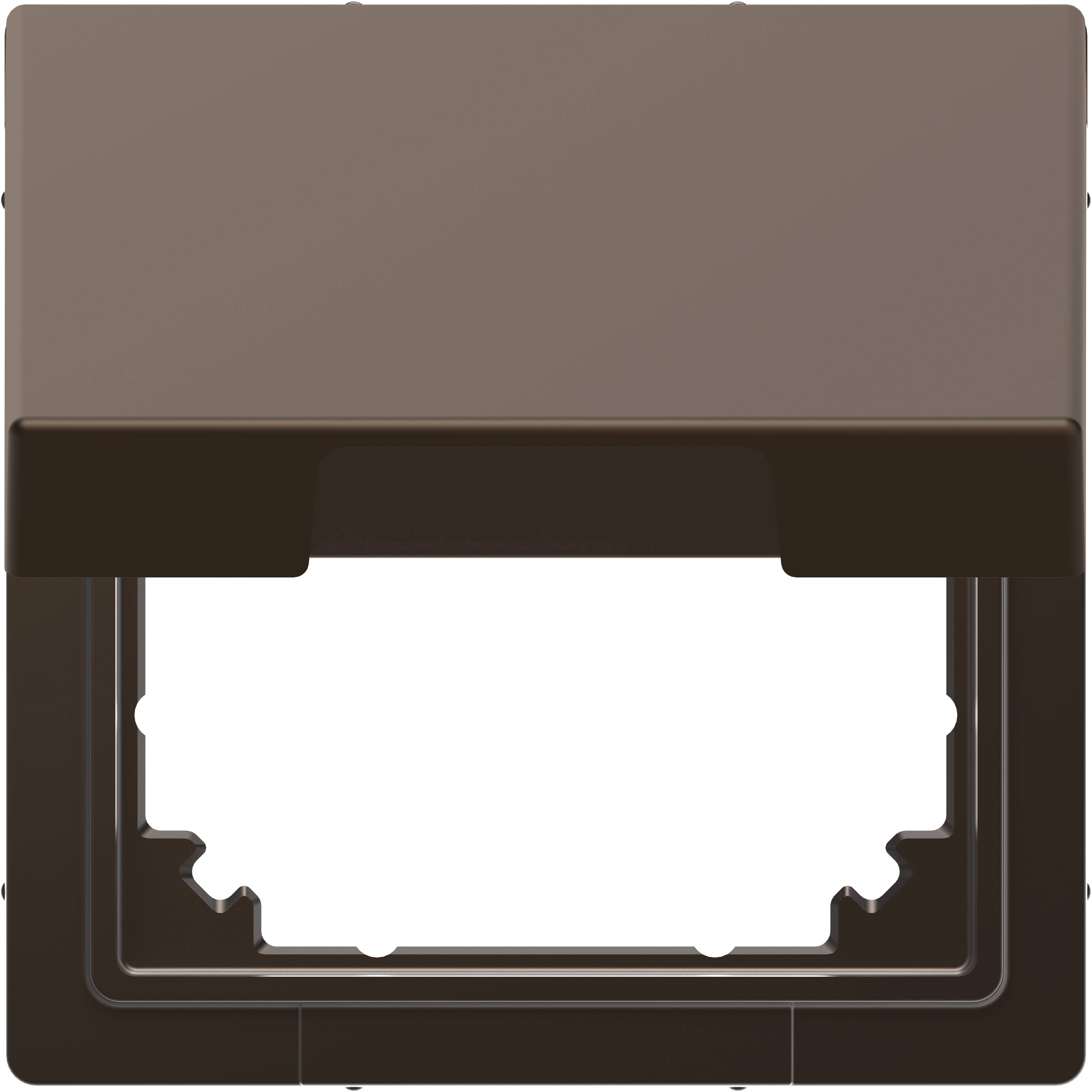 Merten Zwischenrahmen Abdeckung System Design Mocca MEG4081-6052 1St.