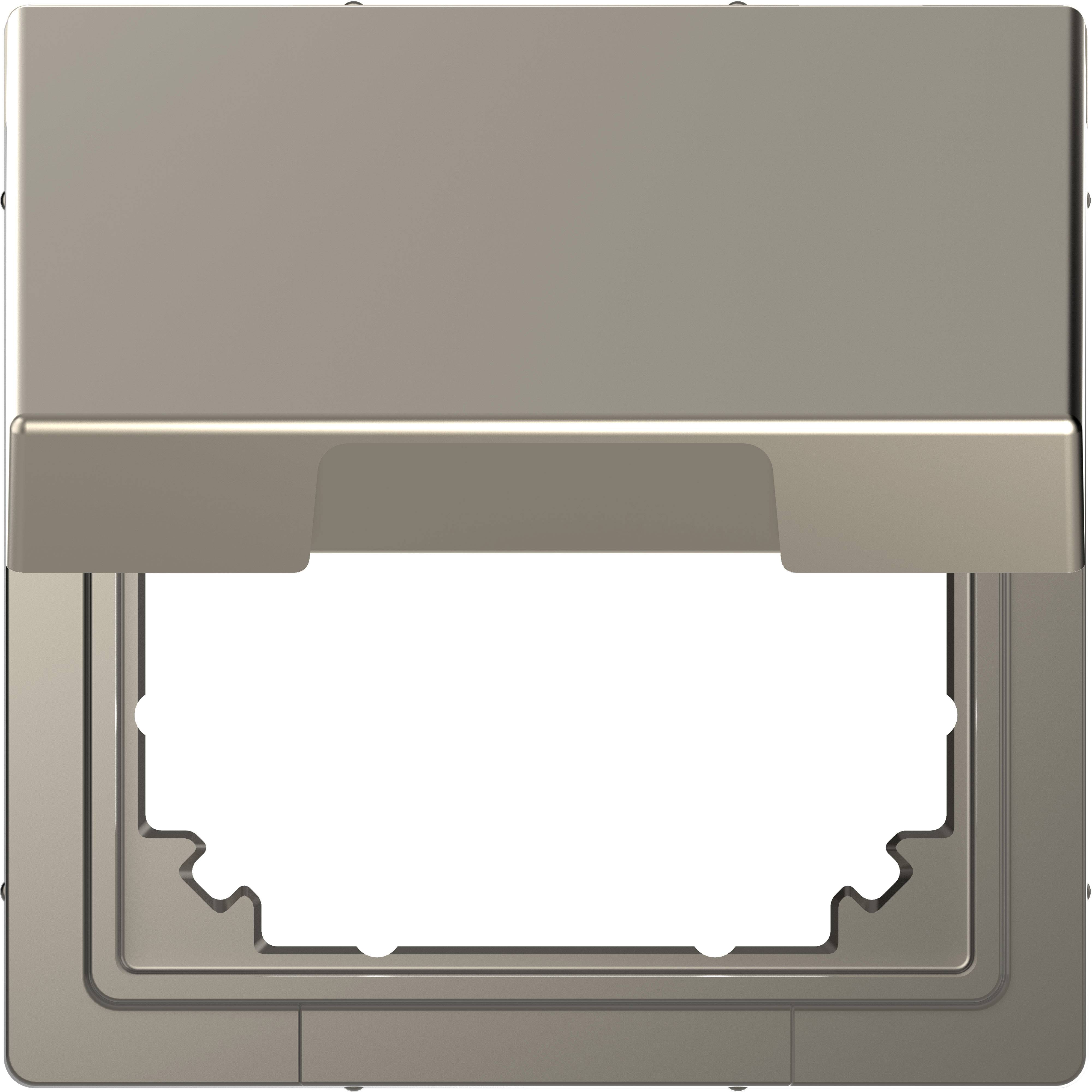 Merten Zwischenrahmen Abdeckung System Design Nickel MEG4081-6050 1St.