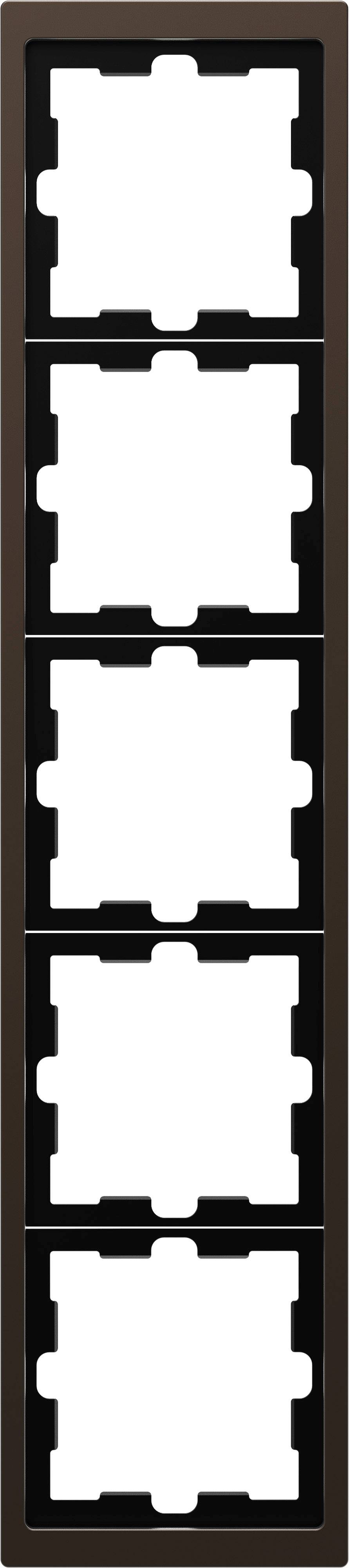 Merten Rahmen Abdeckung System Design Mocca MEG4050-6552 1St.