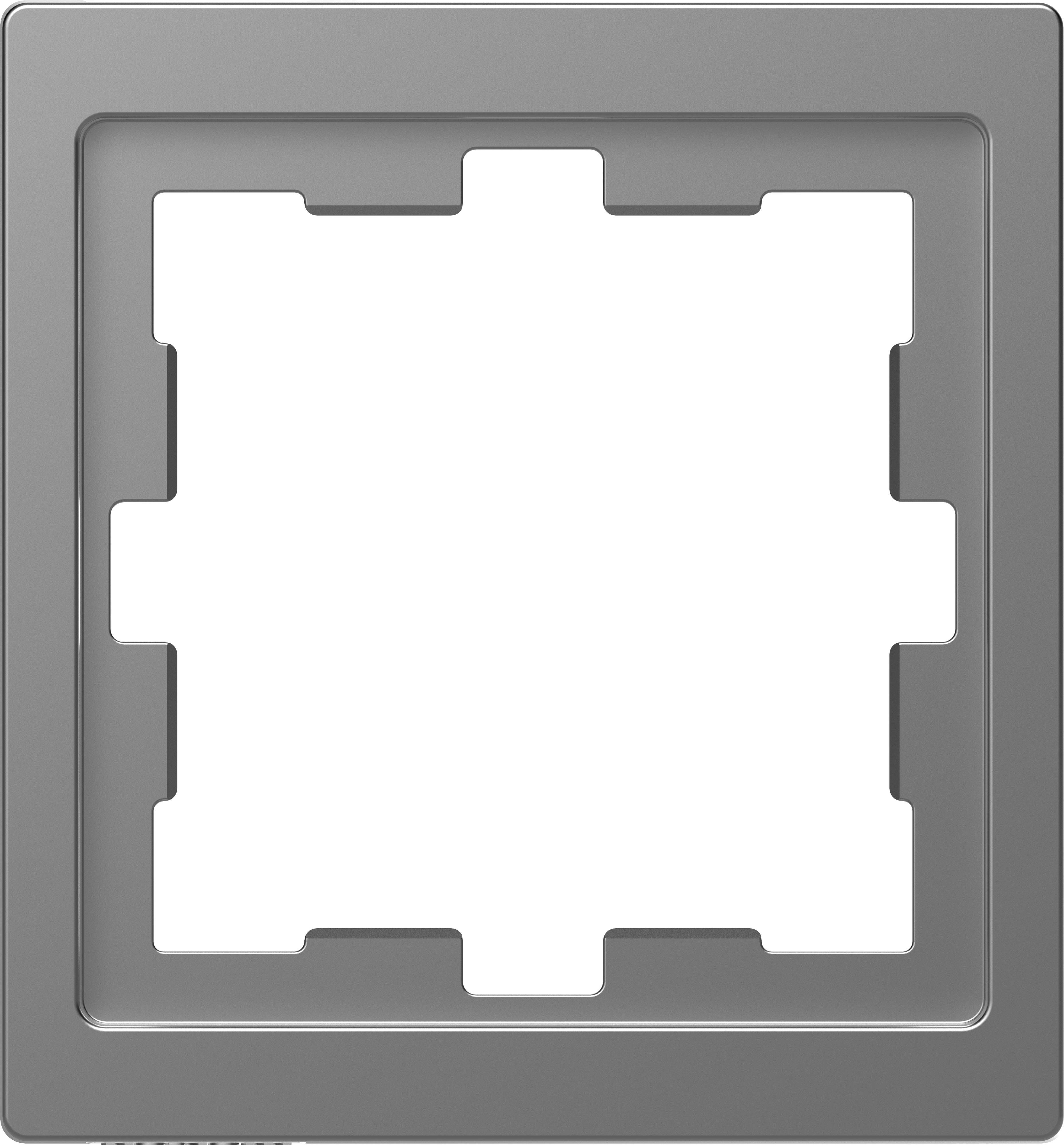 Merten Rahmen Abdeckung System Design Edelstahl MEG4010-6536 1 St.
